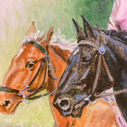 Mogens Amdi Thorsen. Gouache på lærred