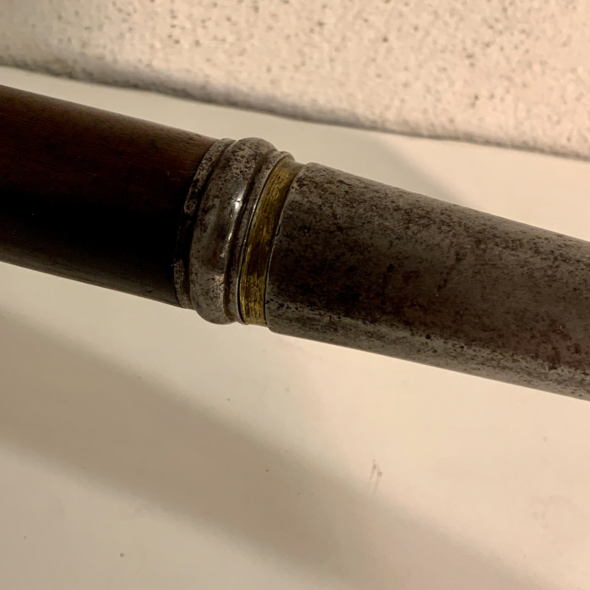 Antik Kalimantansk parang laktok sværd, Indonesien. Fra 1800 tallet
