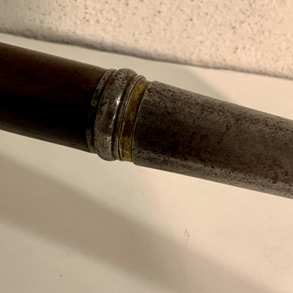 Antik Kalimantansk parang laktok sværd, Indonesien. Fra 1800 tallet