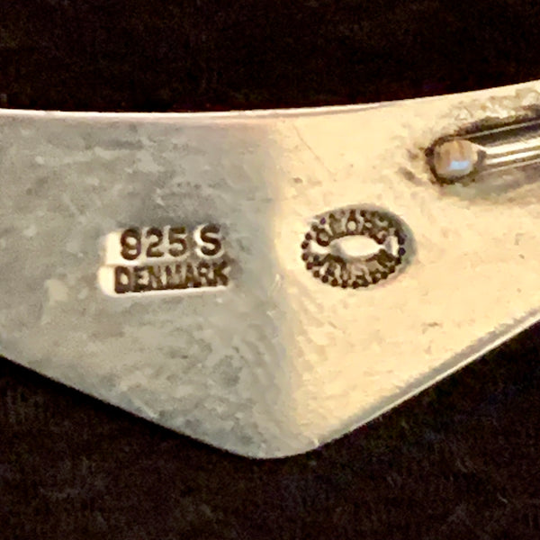 Georg Jensen, sterling sølv Peak halskæde, formgivet af Bent Gabrielsen.
