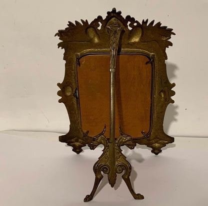 Antik Fransk Napoleon 3 Bordspejl