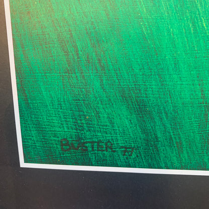 Buster Bruun, vintage DSB poster, from 1977/1978