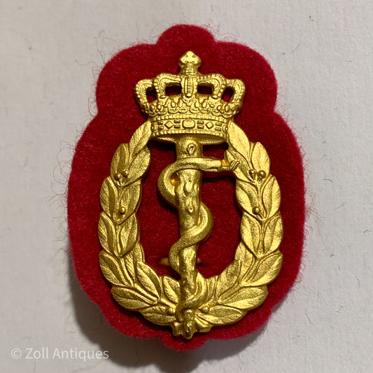 Forsvarets lægekorps mærke højrevendt