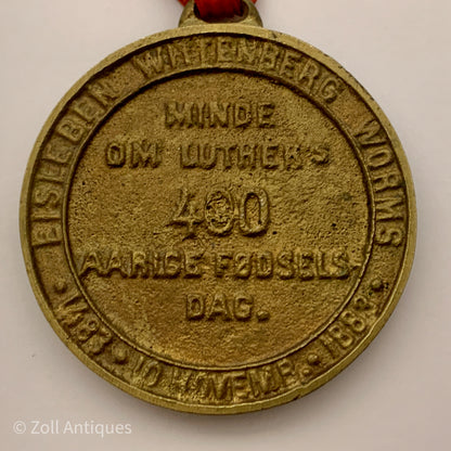 Luther's 400th anniversary commemorative medal