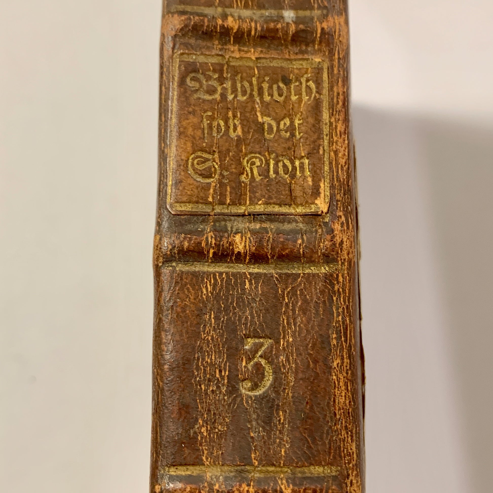 Bibliothek for det smukke kiøn 3.Bind. Gyldendals Forlag, 1785, 1.Udgave, 1. Oplag