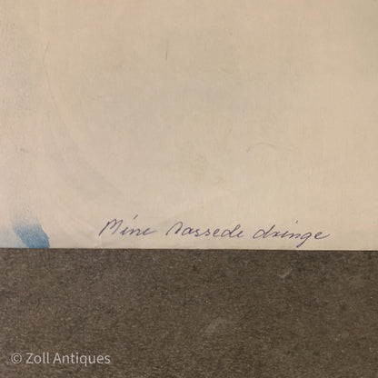 Original dansk Otto Brandenburg film plakat, fra 1961.