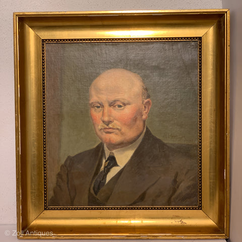 Mads Henriksen (1853-1940) Oliemaleri