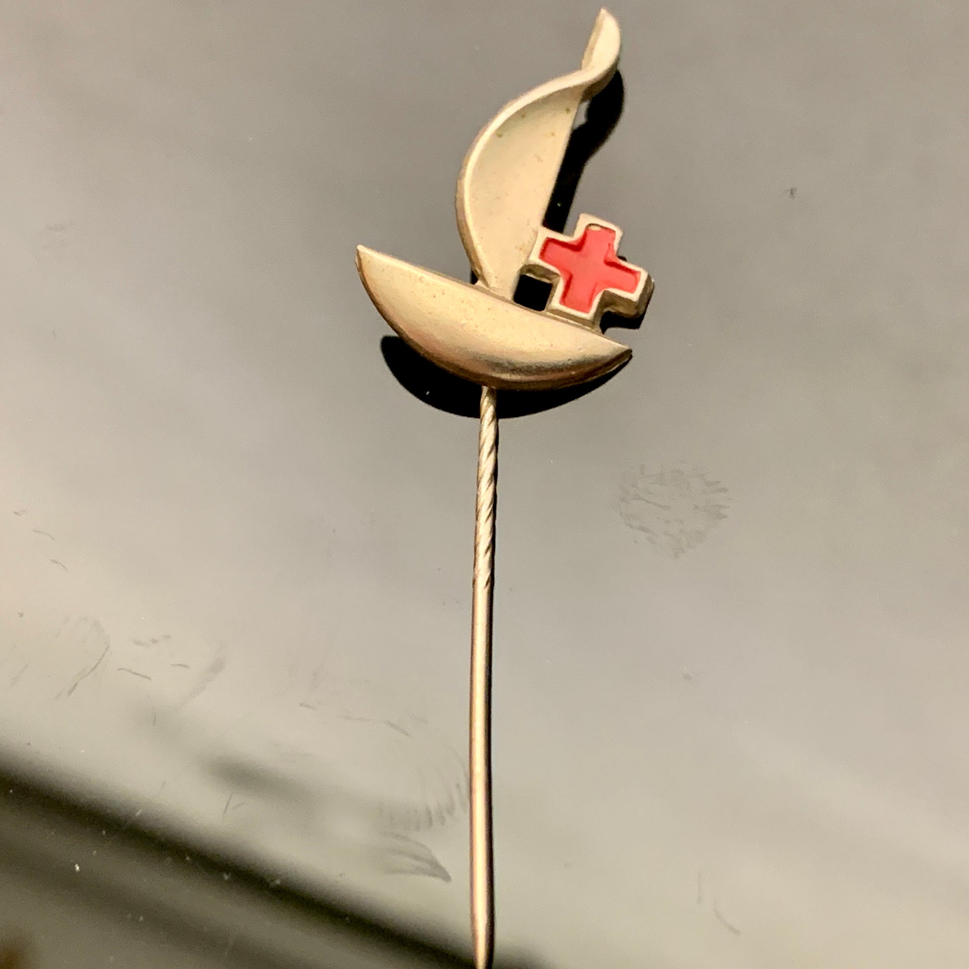 Vintage Røde Kors mærke