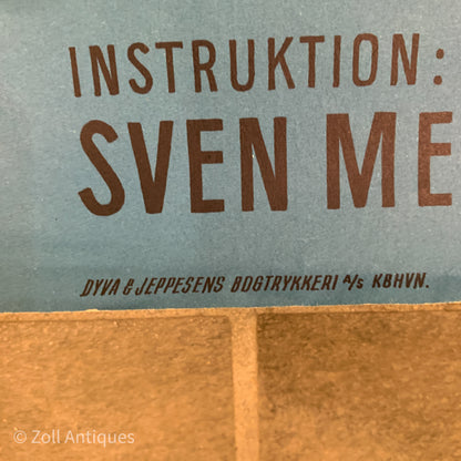 Original dansk Otto Brandenburg film plakat, fra 1961.